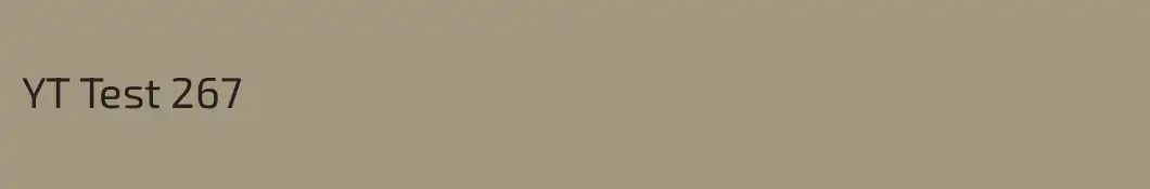 YT Test 267